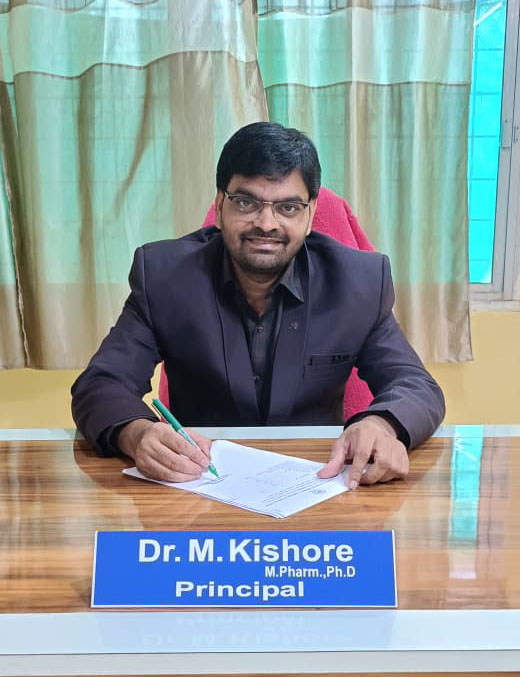 Dr. M. Kishore, Principal, Pratishta Institute of Pharmaceutical Sciences
